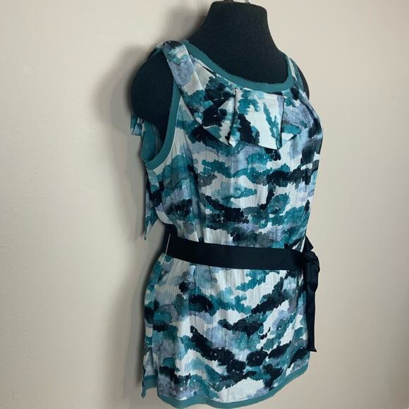 Simply Vera Vera Wang Water Color Top Size Large - Picture 5 of 11